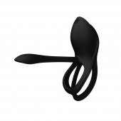 Черное эрекционное виброкольцо Bayek с пультом ДУ - Zalo - в Нижнем Тагиле купить с доставкой