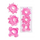 Комплект из 3 розовых эрекционных колец - Erowoman-Eroman - в Нижнем Тагиле купить с доставкой