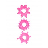 Комплект из трех розовых эрекционных колец - Erowoman-Eroman - в Нижнем Тагиле купить с доставкой