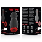 Черно-красный мастурбатор с вибрацией и всасыванием - JAMYJOB - в Нижнем Тагиле купить с доставкой