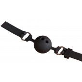 Малый силиконовый кляп-шар на ремешках - Orion - купить с доставкой в Нижнем Тагиле