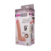 Фаллическая насадка Харнесс UNICOCK 9  - 24 см. - LOVETOY (А-Полимер) - купить с доставкой в Нижнем Тагиле