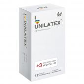 Разноцветные ароматизированные презервативы Unilatex Multifruit  - 12 шт. + 3 шт. в подарок - Unilatex - купить с доставкой в Нижнем Тагиле