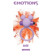 Сиреневое эрекционное виброколечко Emotions Minnie - Lola Games - в Нижнем Тагиле купить с доставкой