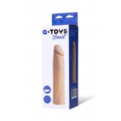 Реалистичная насадка с ярко выраженной головкой - 16,5 см. - A-toys - в Нижнем Тагиле купить с доставкой