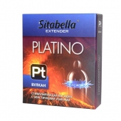 Стимулирующая насадка с усиками Platino  Вулкан - Sitabella - купить с доставкой в Нижнем Тагиле