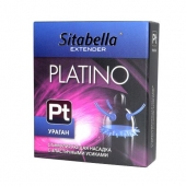 Стимулирующая насадка с усиками и шипиками Platino  Ураган - Sitabella - купить с доставкой в Нижнем Тагиле