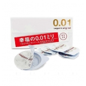 Супер тонкие презервативы Sagami Original 0.01 - 5 шт. - Sagami - купить с доставкой в Нижнем Тагиле