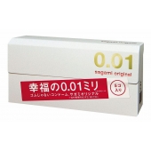 Супер тонкие презервативы Sagami Original 0.01 - 5 шт. - Sagami - купить с доставкой в Нижнем Тагиле