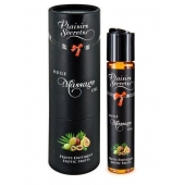 Массажное масло с ароматом экзотических фруктов Huile de Massage Gourmande Fruits Exotiques - 59 мл. - Plaisir Secret - купить с доставкой в Нижнем Тагиле