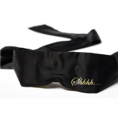 Маска-повязка на глаза Shhh Blindfold - Bijoux Indiscrets - купить с доставкой в Нижнем Тагиле