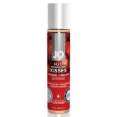 Смазка с ароматом клубники JO Flavored Strawberry Kiss - 30 мл. - System JO - купить с доставкой в Нижнем Тагиле