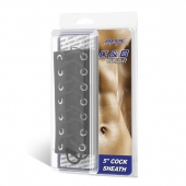 Сбруя на член на шнуровке 5  Cock Sheath - BlueLine - купить с доставкой в Нижнем Тагиле