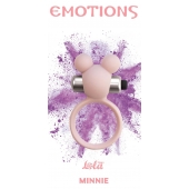 Розовое эрекционное виброколечко Emotions Minnie Light pink - Lola Games - в Нижнем Тагиле купить с доставкой