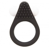 Чёрное эрекционное кольцо LIT-UP SILICONE STIMU RING 1 BLACK - Dream Toys - в Нижнем Тагиле купить с доставкой