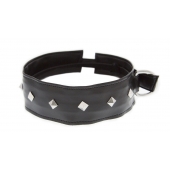 Полиуретановый ошейник с пуклями Collar with Studs - Blush Novelties - купить с доставкой в Нижнем Тагиле