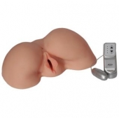 Телесная вибровагина из киберкожи с выносным пультом - LOVETOY (А-Полимер) - в Нижнем Тагиле купить с доставкой