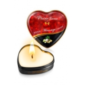 Массажная свеча с ароматом экзотических фруктов Bougie Massage Candle - 35 мл. - Plaisir Secret - купить с доставкой в Нижнем Тагиле