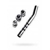 Металлический анальный душ с тремя насадками - ToyFa - купить с доставкой в Нижнем Тагиле