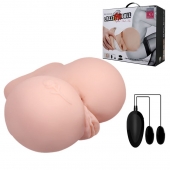 Вагина и анус с вибрацией CrazyBull Vagina and Ass - Baile - в Нижнем Тагиле купить с доставкой