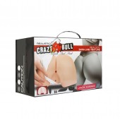 Вагина и попка с вибрацией CRAZY BULL - Baile - в Нижнем Тагиле купить с доставкой