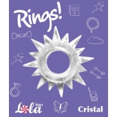 Прозрачное эрекционное кольцо Rings Cristal - Lola Games - в Нижнем Тагиле купить с доставкой