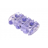 Фиолетовая насадка на пенис Rings Armour - Lola Games - в Нижнем Тагиле купить с доставкой