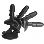 Плаг на присоске Vac-U-Lock Deluxe Suction Cup Plug Accessory - Doc Johnson - купить с доставкой в Нижнем Тагиле
