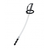 Силиконовый уретральный плаг со сменными фиксирующими кольцами Metal - ToyFa - купить с доставкой в Нижнем Тагиле