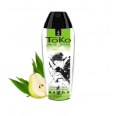 Интимный гель TOKO Pear   Exotic Green Tea с ароматом груши и зеленого чая - 165 мл. - Shunga - купить с доставкой в Нижнем Тагиле