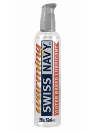Разогревающий лубрикант на водной основе Swiss Navy Warming Lube - 59 мл. - Swiss navy - купить с доставкой в Нижнем Тагиле