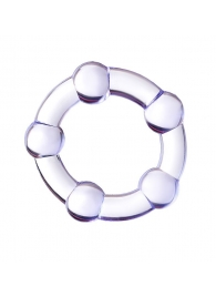 Фиолетовое эрекционное кольцо A-Toys - A-toys - в Нижнем Тагиле купить с доставкой