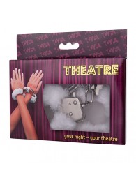 Наручники с белой меховой опушкой - ToyFa - купить с доставкой в Нижнем Тагиле