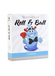 стимулирующий презерватив-насадка Roll   Ball Classic - Sitabella - купить с доставкой в Нижнем Тагиле