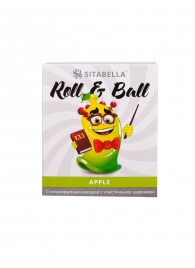 Стимулирующий презерватив-насадка Roll   Ball Apple - Sitabella - купить с доставкой в Нижнем Тагиле