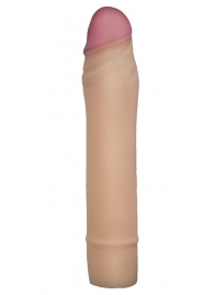 Телесная насадка-удлинитель из неоскин - 19,5 см. - LOVETOY (А-Полимер) - в Нижнем Тагиле купить с доставкой