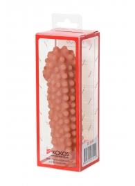 Телесная насадка на фаллос с бугорками KOKOS Extreme Sleeve 10 - 15,8 см. - KOKOS - в Нижнем Тагиле купить с доставкой