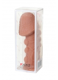 Насадка на фаллос с пузыриками, венками и ребристостью KOKOS Extreme Sleeve 09 - 12,7 см. - KOKOS - в Нижнем Тагиле купить с доставкой