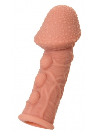 Насадка на фаллос с пузыриками, венками и ребристостью KOKOS Extreme Sleeve 09 - 12,7 см. - KOKOS - в Нижнем Тагиле купить с доставкой