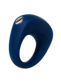 Синее эрекционное кольцо на пенис Satisfyer Ring 2 - Satisfyer - в Нижнем Тагиле купить с доставкой