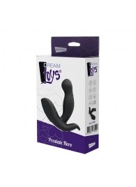 Черный вибромассажер простаты PROSTATE HERO - Dream Toys - в Нижнем Тагиле купить с доставкой