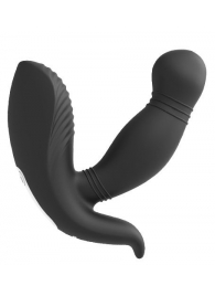 Черный вибромассажер простаты PROSTATE HERO - Dream Toys - в Нижнем Тагиле купить с доставкой