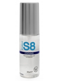 Охлаждающий лубрикант на водной основе S8 Cooling Lube - 50 мл. - Stimul8 - купить с доставкой в Нижнем Тагиле