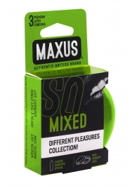 Презервативы в железном кейсе MAXUS Mixed - 3 шт. - Maxus - купить с доставкой в Нижнем Тагиле