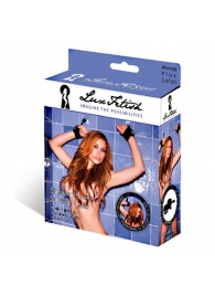 Наручники с присосками Sexy Suction - Lux Fetish - купить с доставкой в Нижнем Тагиле