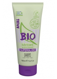 Интимный увлажняющий анальный гель BIO SuperGlide - 100 мл. - HOT - купить с доставкой в Нижнем Тагиле