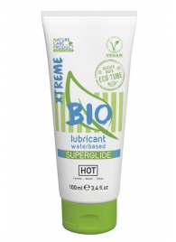 Интимный увлажняющий гель BIO SuperGlide Xtreme - 100 мл. - HOT - купить с доставкой в Нижнем Тагиле
