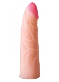Фаллическая насадка на трусики харнесс - 17,5 см. - LOVETOY (А-Полимер) - купить с доставкой в Нижнем Тагиле