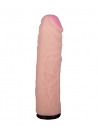 Черный пояс-трусики с насадкой  Гламур Dana  - 15,5 см. - LOVETOY (А-Полимер) - купить с доставкой в Нижнем Тагиле