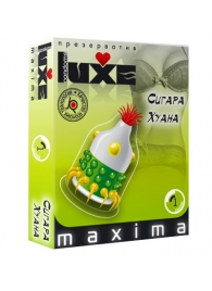 Презерватив LUXE Maxima  Сигара Хуана  - 1 шт. - Luxe - купить с доставкой в Нижнем Тагиле